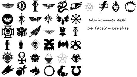 How to add your own image. Warhammer 40k - Brushes - Fbrushes
