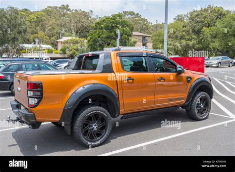 Ford Ranger Wildtrack Utility Vehicle Ute In Sydneyaustralia Stock