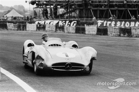 Image captionjuan manuel fangio won two grand prix in the mercedes w196. Juan Manuel Fangio, Mercedes-Benz W196 at British GP