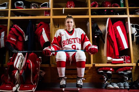 Womens Ice Hockeys Abby Cook Looks To End Career On A High Note