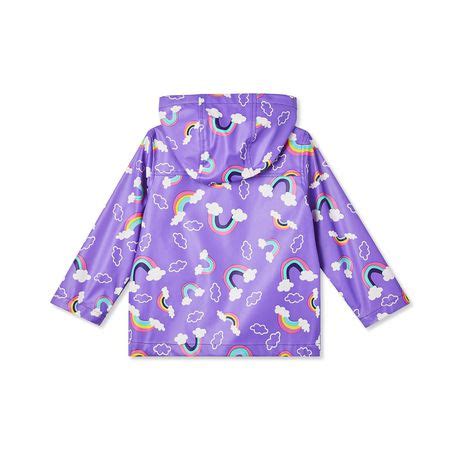 George Toddler Girls' Rainbow Raincoat | Walmart Canada