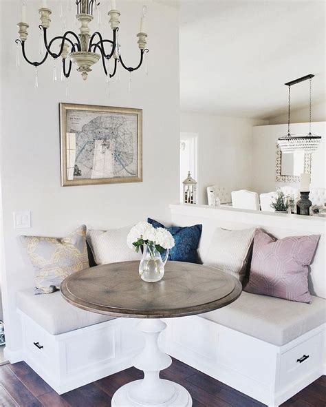 a white couch and table in a room