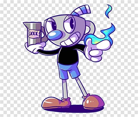 Cuphead And Mugman By Scepterdpinoy Cuphead Sprite Hd Bowling Juggling Transparent Png