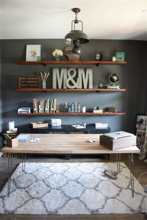 cool 50 Awesome DIY Office Wall Decor Ideas https://about-ruth.com/2017