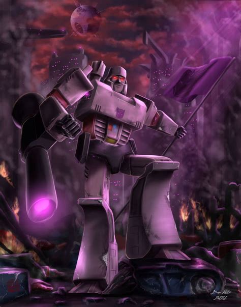 Megatron “victorious” Dan Voltz Art And Illustration