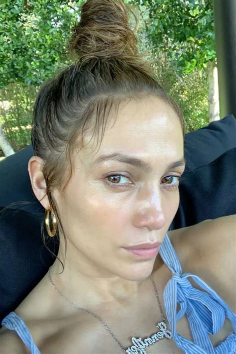 Jennifer Lopez Sin Maquillaje La Estrella Sorprendió Con Esta Fotografía Infobae