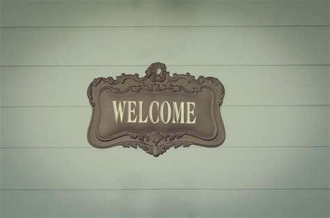 Premium Photo Welcome To Vintage Signs