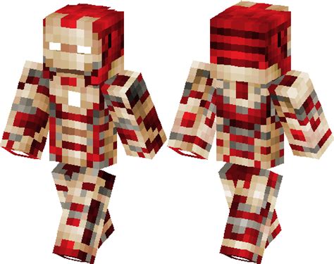 Iron Man 3 Minecraft Skin Minecraft Hub
