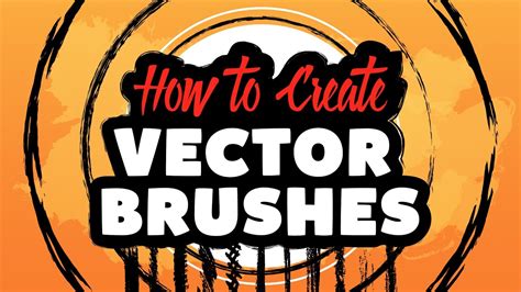 How To Create Vector Brushes in Adobe Illustrator CC - YouTube