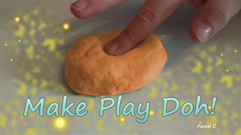 Make Play Doh 2 Ingredient Youtube
