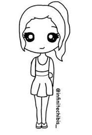 Dibujos De Niñas Faciles Colorear Ninas Y Bonitos Paso A Para Dibujar