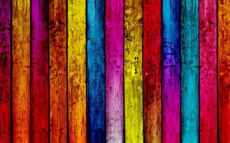 Multicolor Wood Textures Rainbows Planks Wood Panels