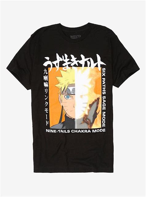 Naruto Shippuden Six Paths Sage Mode T Shirt Naruto Shirts Naruto T