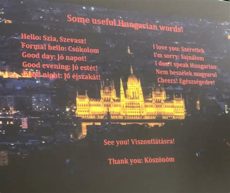 My First Weeks In Budapest Language Locals And Lots Of Food