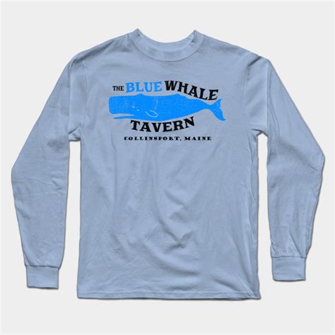 Shop blue whale cute blue whale totes designed by ilaamen as well as other cute blue whale merchandise at teepublic. Blue Whale Tavern distressed - Dark Shadows - Long Sleeve ...