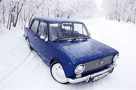 Hd Wallpaper Blue Sedan Car Old Car Russian Cars Lada Vaz Vaz