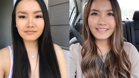 Well i've got the tutorial for you, especially if you're impatient like me. BLACK TO BLONDE TO BALAYAGE HAIR light ash brown balayage ...