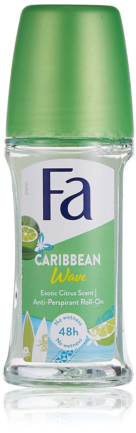 Fa Deodorant 17 Ounce Roll On Caribbean Lemon 50ml