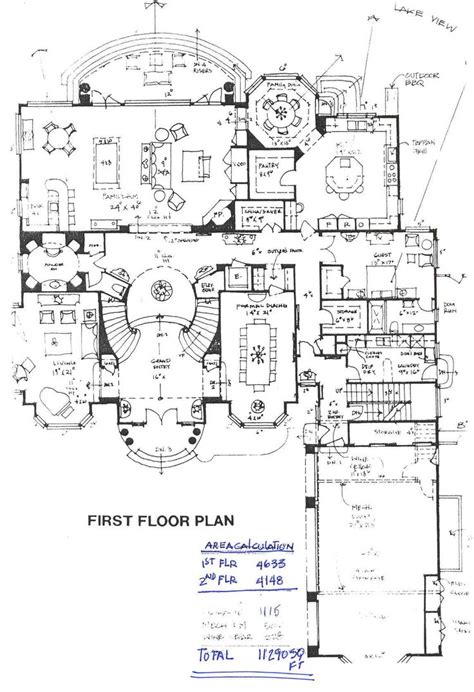 Door and window schedules are included to provide detailed information regarding opening sizes and window types. Mansion Floor Plans - Homipet | Mansion floor plan, Home ...