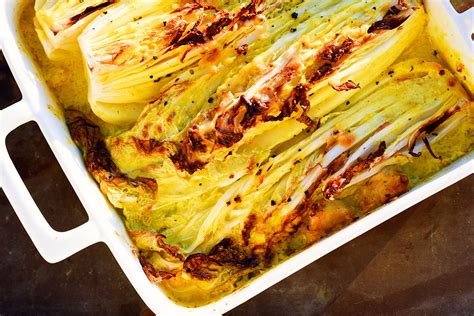 ''100 gemüse sind nicht besser als ein chinakohl'' !!! Gebackener Low Carb Chinakohl in Hähnchen-Curry-Sauce ...