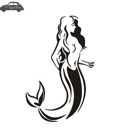 Pegatina Sexy Girl Mermaid Decal Beauty Funny Car Sticker Window Humor