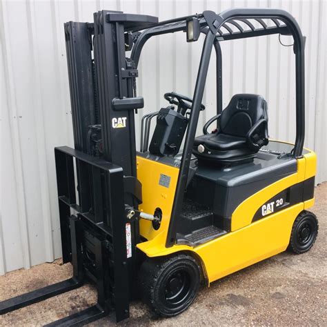 Cat Ep20cn Used 4 Wheel Electric Forklift 3463