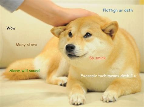 Do Not Touch Shibe By Bananaphophilly On Deviantart