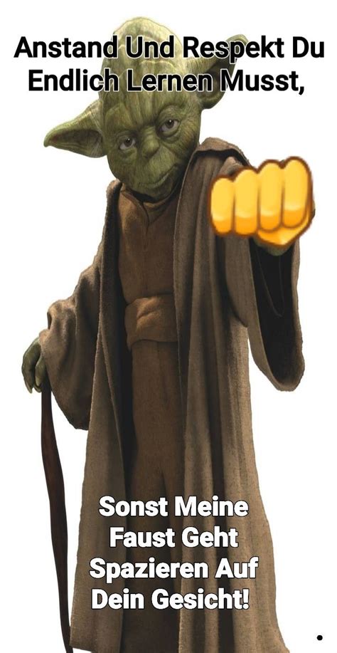 Das ist ein sixpack vom denken. Pin auf Meister Yoda