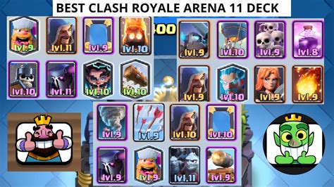 Best Deck Of Clash Royale Arena Electro Valley Youtube