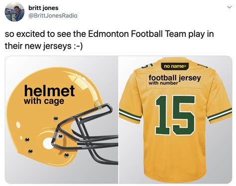 The edmonton football team or ee football team (formerly known as the edmonton eskimos) is a professional canadian football team based in edmonton, alberta. The new "Edmonton Football Team" jerseys : Edmonton