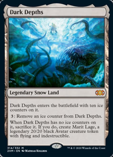 Dark Depths Magic The Gathering Mtg Card