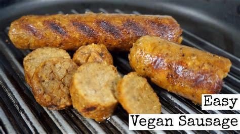 Easy Basic Vegan Sausage Recipe