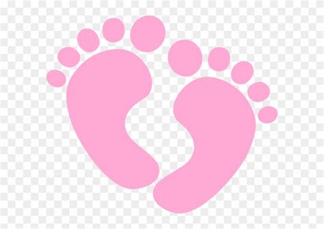 Free Baby Girl Footprint Clipart Download Free Baby Girl Footprint