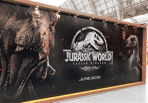 New Jurassic World Fallen Kingdom Banner Premieres At Brand Licensing Expo