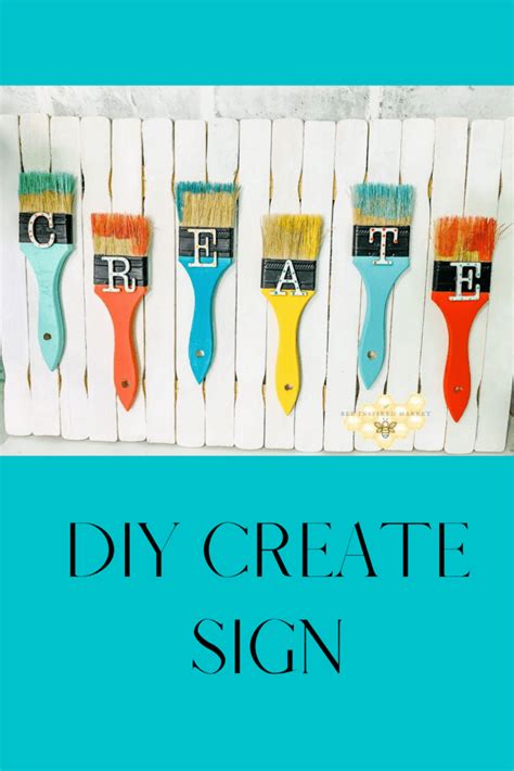 Diy Craft Room Sign Craft Room Signs Diy Craft Room Create Sign