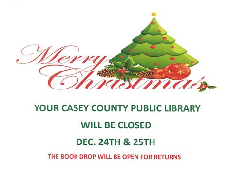 Please be aware that your... - Casey County Public Library