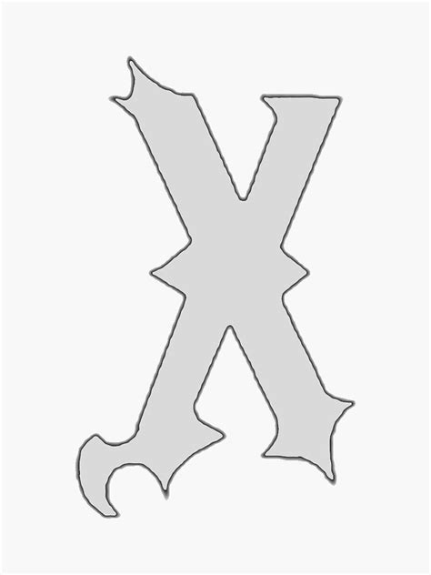Kingdom Hearts X Logo Sticker For Sale By Maxnasta Redbubble