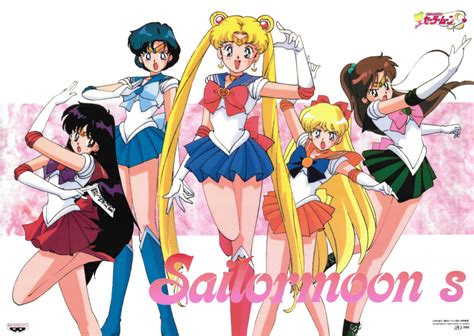 Safebooru 1990s Style 5girls Aino Minako Arm Up Back Bow Bangs