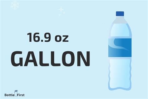How Many 169 Oz Water Bottles Are In A Gallon Measurement