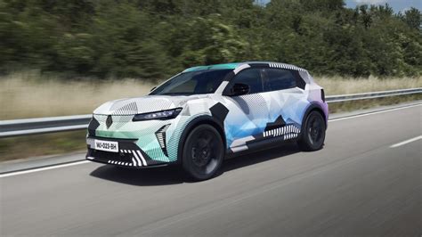 Renault Scénic électrique Les Premières Images Officielles