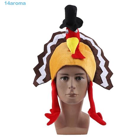 Aroma Turkey Hat Adults Funny Carnival Party Hat Thanksgiving Themed Party Turkish Hat