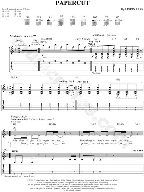 Linkin park papercut перевод