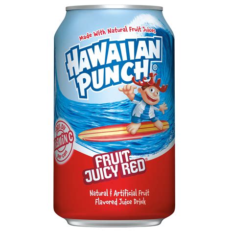 Buy Hawaiian Punch Fruit Juicy Red Juice Cans Fl Oz Pack Online At Lowest Price In India