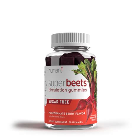 Superbeets Circulation Gummies - Pomegranate Berry | GNC