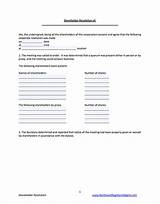 Images of Blank Corporate Resolution Form