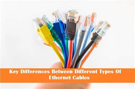 Diferencias Clave Entre Diferentes Tipos De Cables Ethernet