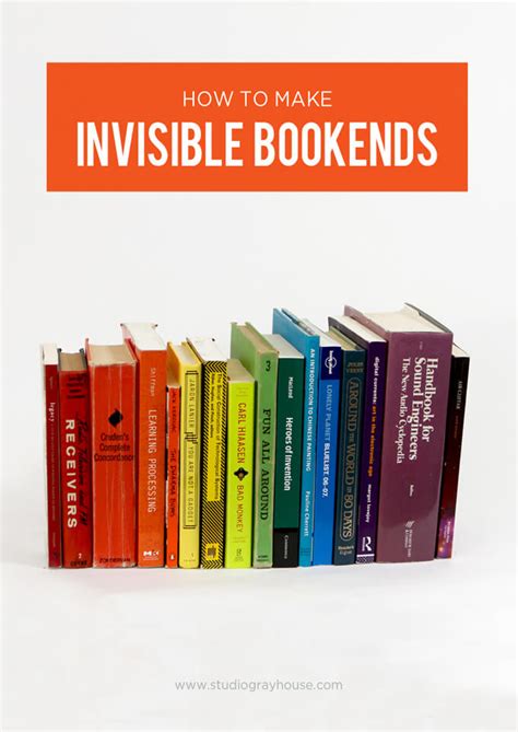 Check spelling or type a new query. How to Make Invisible Bookends | Gray House Studio
