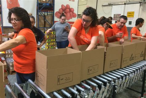 Since 1984, local emergency food providers have worked together to coordinate services in the struggle against hunger. U-Haul Team Members Volunteer at St. Mary's Food Bank - My ...