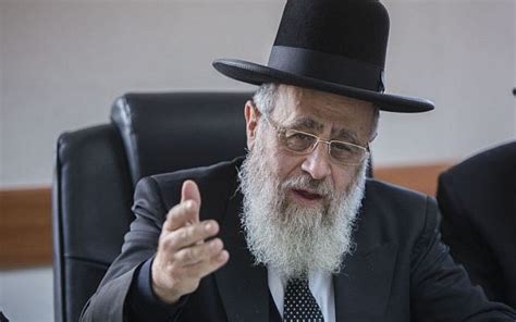 Israeli Chief Rabbi Retracts Comments Scorning Non Jews The Times Of