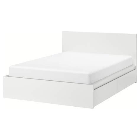 White Beds Modern Affordable White Bed Frames Ikea